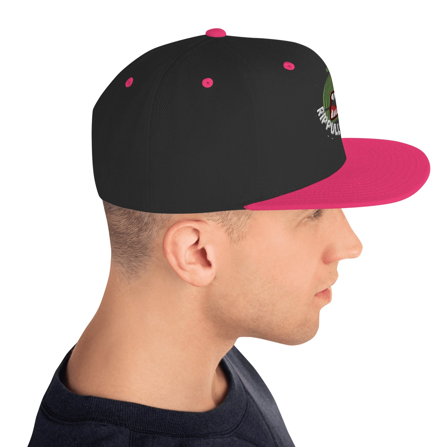 RipPullRepeat Flamingo Snapback
