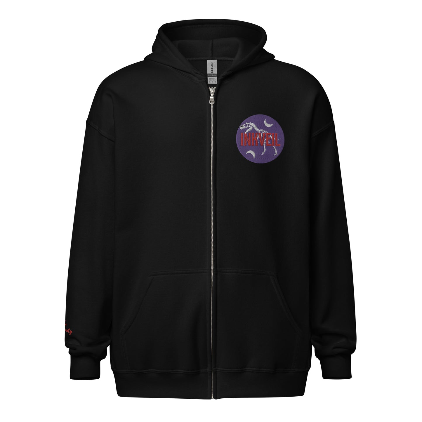 InkVeil - The Audacity Zipped Hoodie