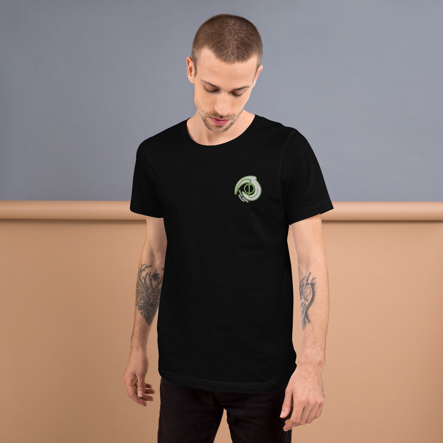 Hive Mind Podcast Tee -Green