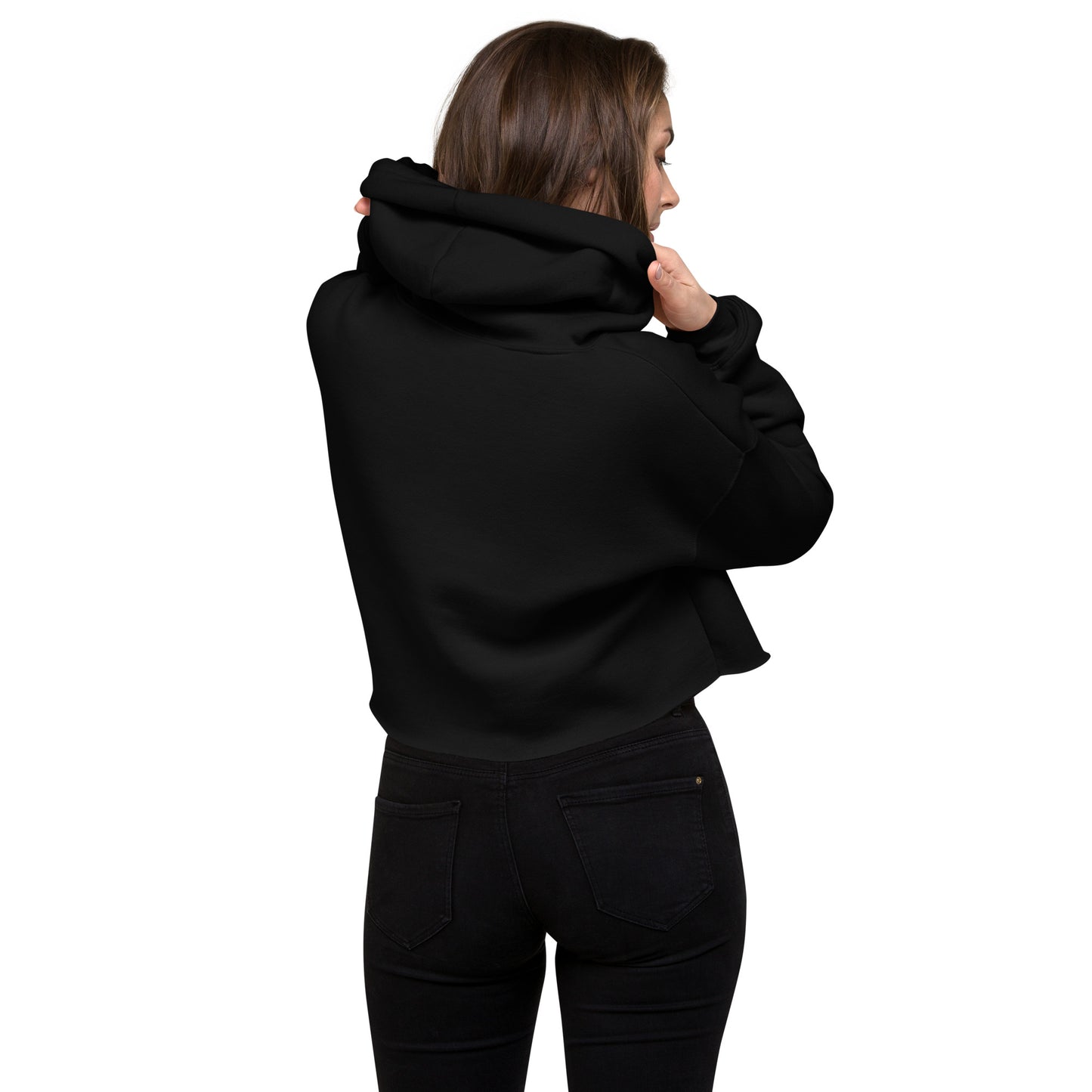 InkVeil - The Audacity Crop Hoodie
