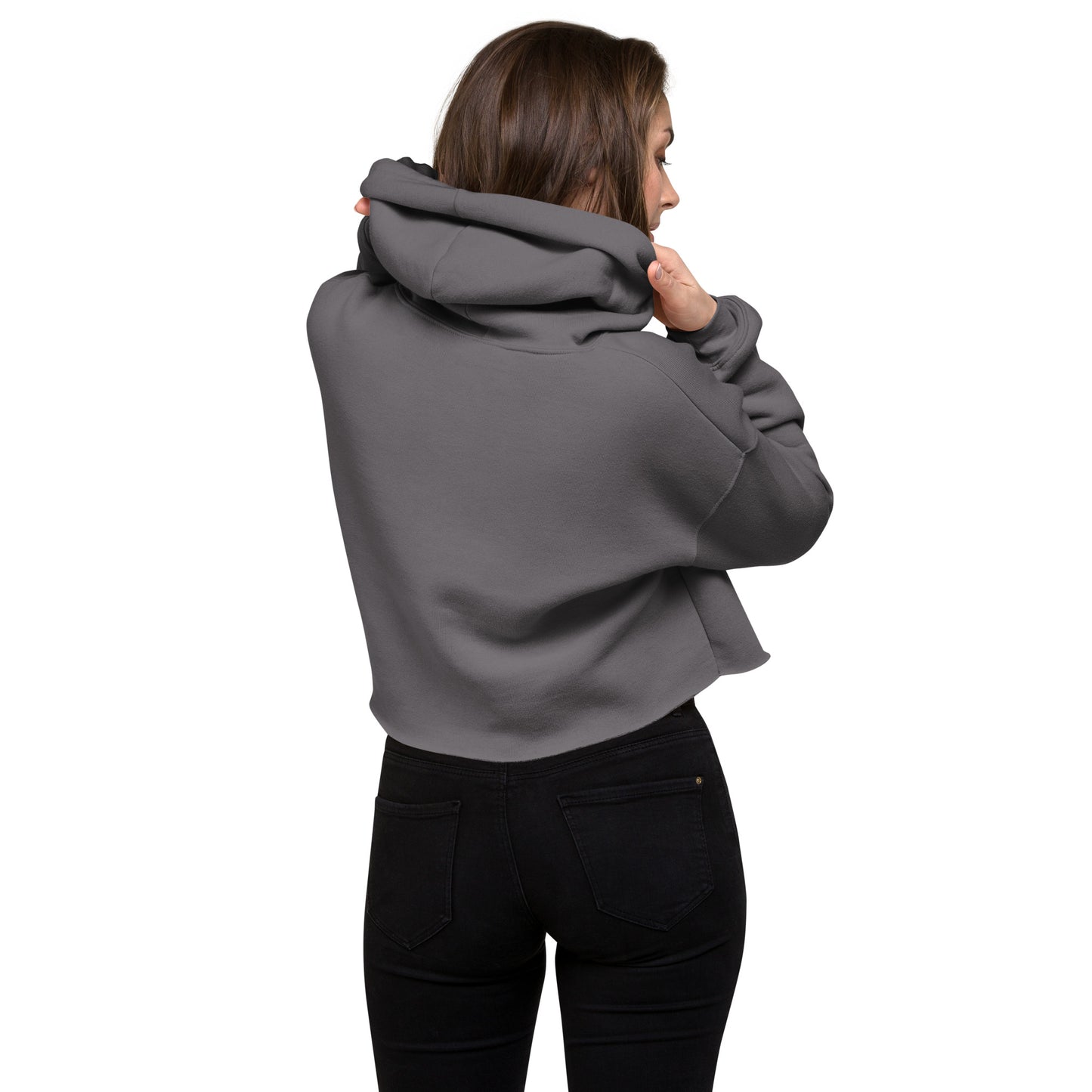 InkVeil - The Audacity Crop Hoodie