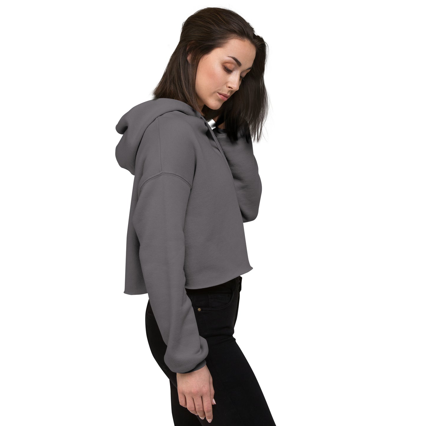 InkVeil - The Audacity Crop Hoodie